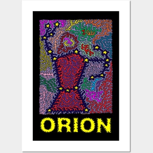 Constellation Orion Posters and Art